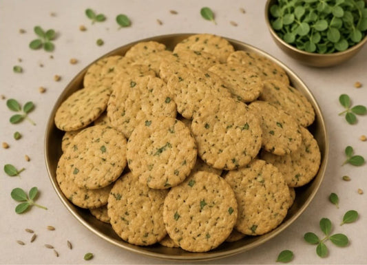 Methi Mathi – Crispy & Traditional Snack | Jatin Organics