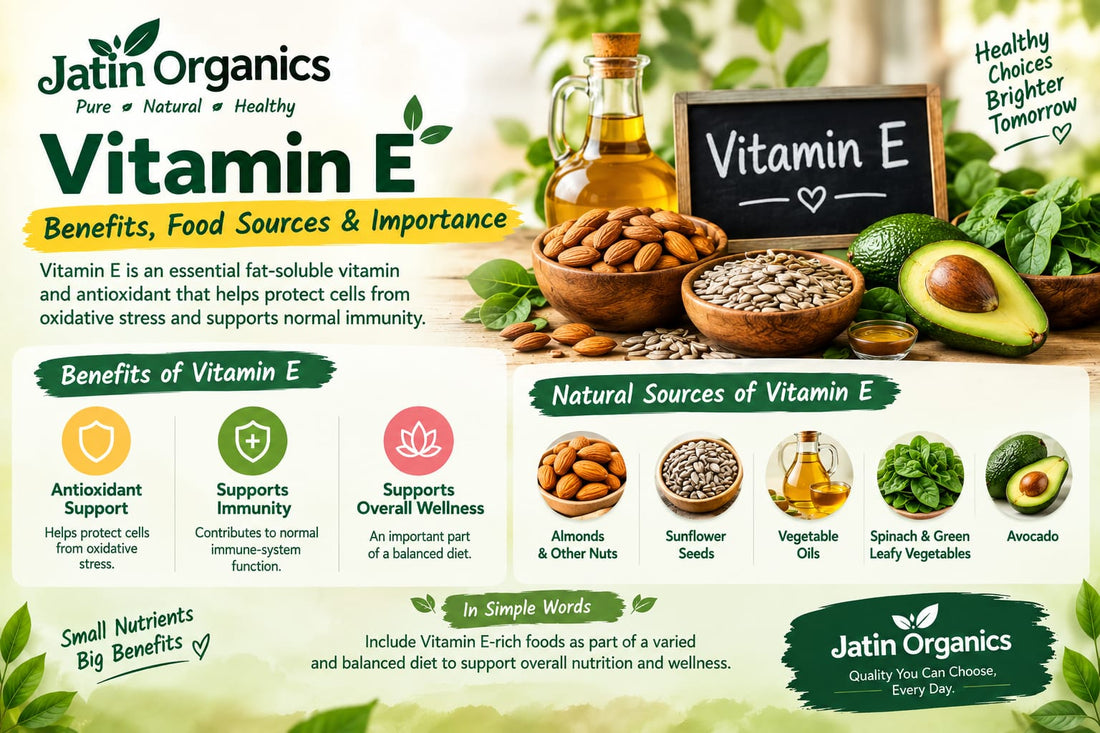 Vitamin E: Benefits, Food Sources & Importance