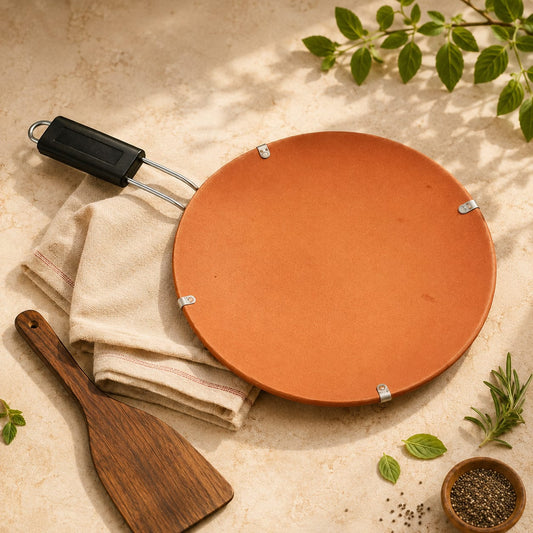Natural Clay Tawa (Mitti Tawa)