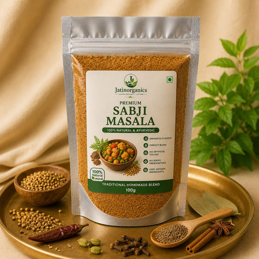 Premium Sabji Masala | Jatin Organics | 100% Natural Spice Blend