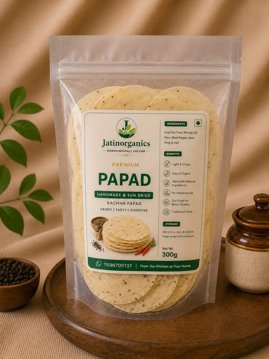 Premium Homemade Papad | Crispy & Traditional Taste | 300g