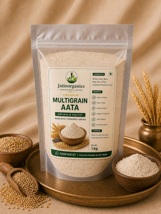Premium Multigrain Atta – Fresh & Nutritious Flour | 1kg