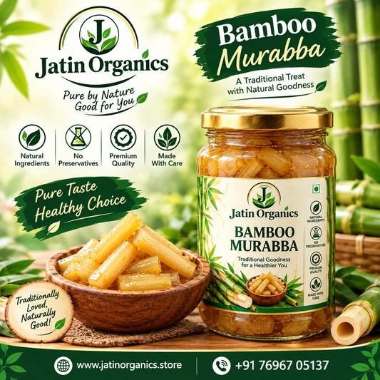 Bamboo Murabba – Traditional Sweet Preserve | Jatin Organics