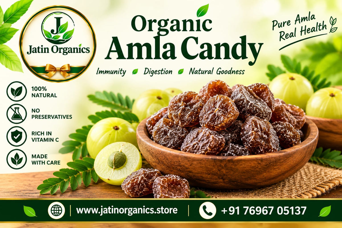 Organic Amla Candy – Traditional Taste, Natural Goodness