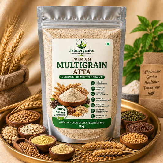 Jatin Organics Multigrain Atta – Wholesome Goodness for Everyday Meals