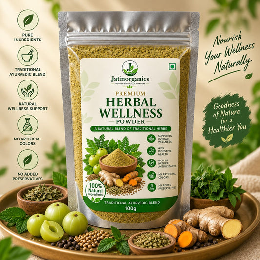 Jatin Organics Herbal Wellness Powder – Natural Everyday Wellness